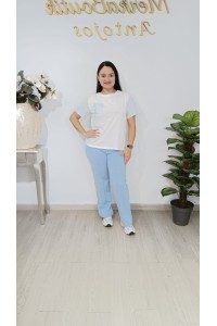 Camiseta Rayas Evelyn | Camiseta Mujer Curvy | Merkaboutik