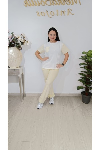 Camiseta Rayas Evelyn | Camiseta Mujer Curvy | Merkaboutik