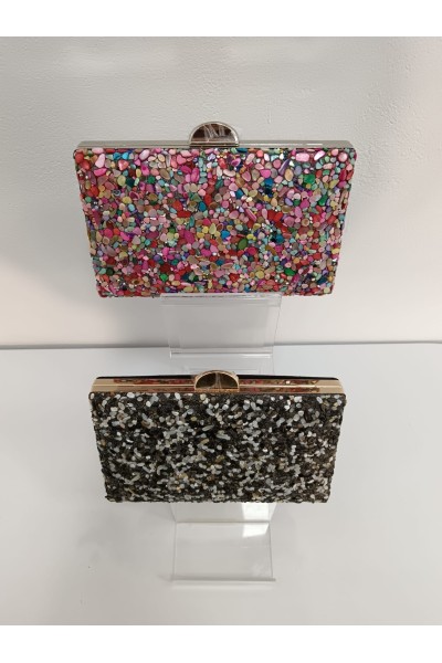 Cartera Mini Piedras para mujer elegante y brillante