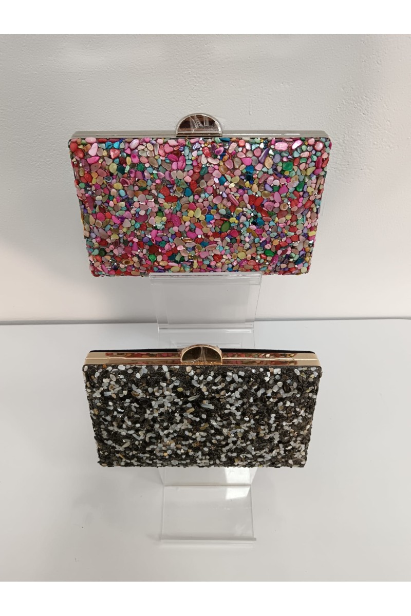 Cartera Mini Piedras para mujer elegante y brillante