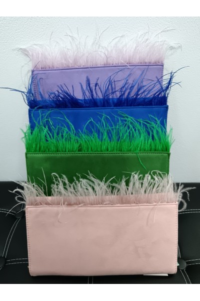 Cartera Pluma Paqui para mujer elegante y original