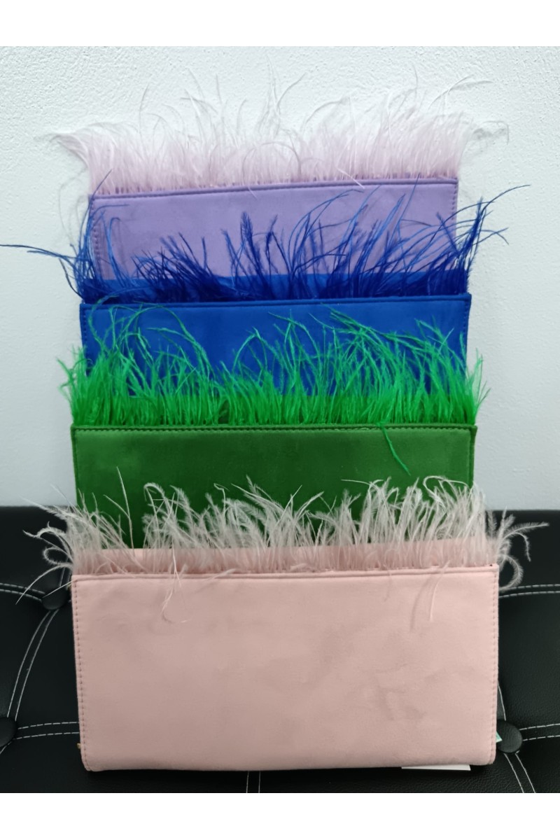 Cartera Pluma Paqui para mujer elegante y original