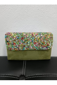 Cartera Piedras Tamara para mujer | Complemento elegante con brillo