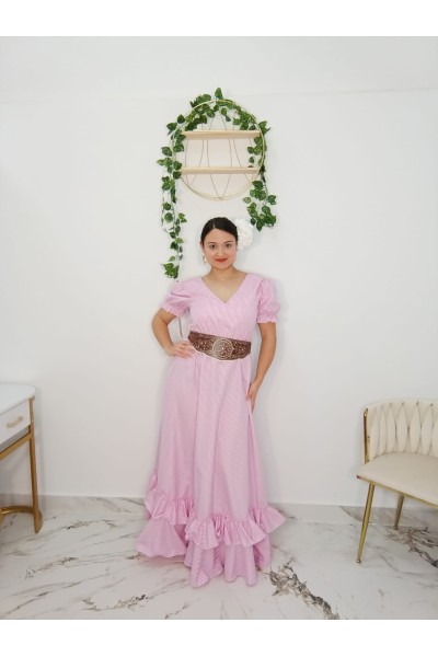 Bata Vichy Cuello Pico para mujer | Cómoda y elegante