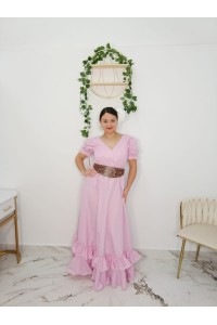 Bata Vichy Cuello Pico para mujer | Cómoda y elegante