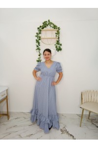 Bata Vichy Cuello Pico para mujer | Cómoda y elegante