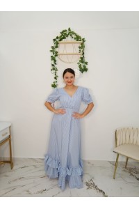 Bata Vichy Cuello Pico para mujer | Cómoda y elegante