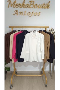 Chaqueta Crespón Alicrado Ramos | Ligera, elegante y versátil