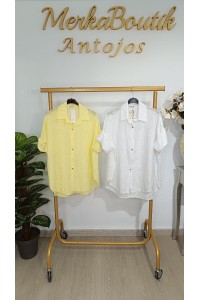 Camisa Troquelada California | Elegante, fresca y femenina