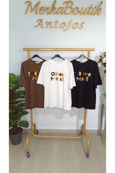 Camiseta algodón Pretty cómoda, fresca y versátil