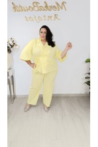 CONJUNTO CRESPON MANGA CORTA REYES