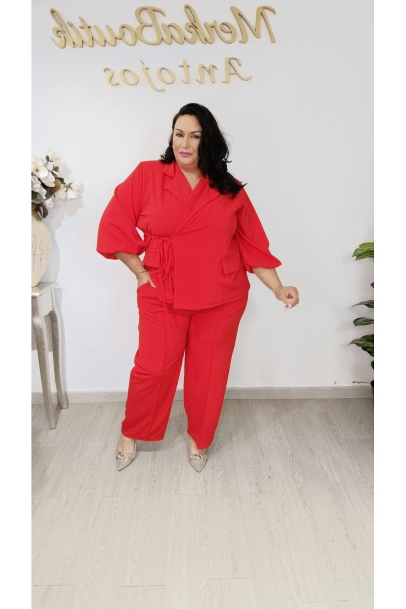 CONJUNTO CRESPON MANGA CORTA REYES