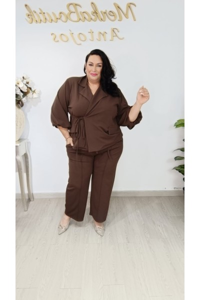 CONJUNTO CRESPON MANGA CORTA REYES