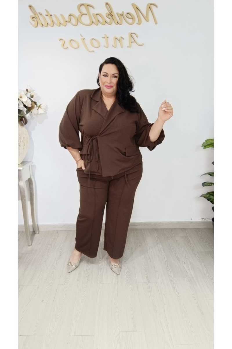 CONJUNTO CRESPON MANGA CORTA REYES