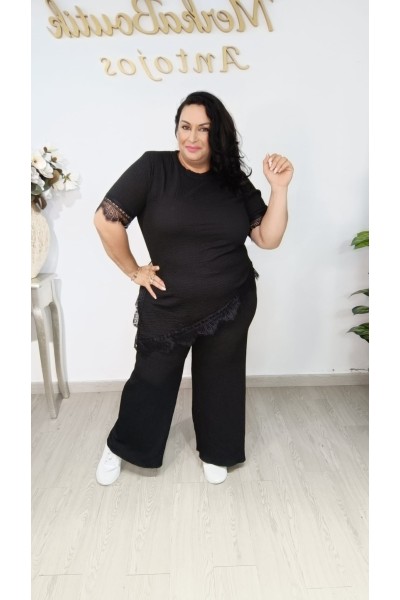 Conjunto Asimétrico Rugoso Esteban | Elegante y cómodo