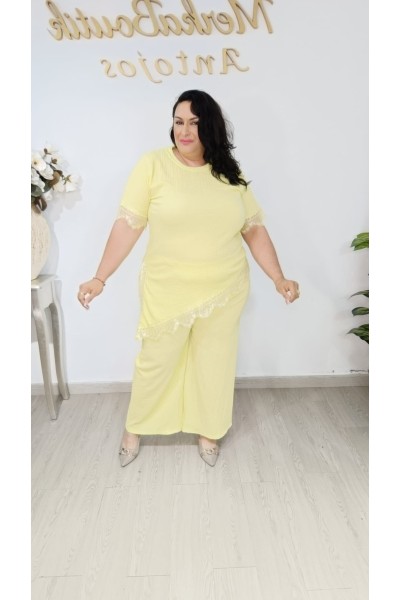 Conjunto Asimétrico Rugoso Esteban | Elegante y cómodo