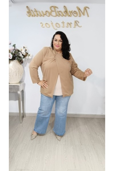 Chaqueta Crespón Alicrado Ramos | Ligera, elegante y versátil