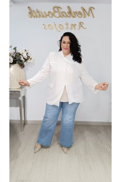 Chaqueta Crespón Alicrado Ramos | Ligera, elegante y versátil