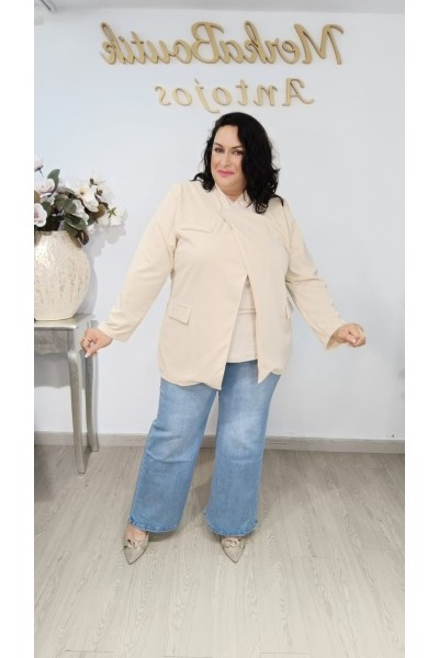 Chaqueta Crespón Alicrado Ramos | Ligera, elegante y versátil