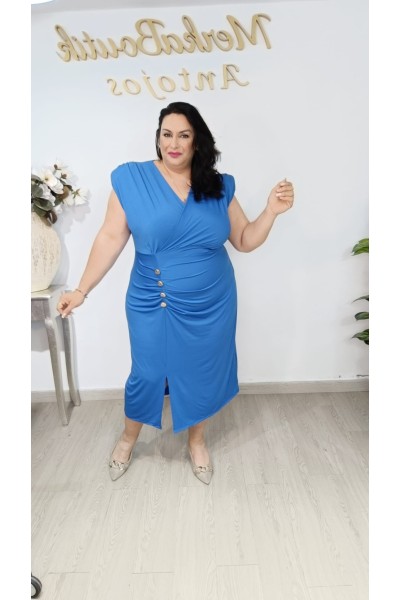 Conjunto Alicrado Botones Merche | Talla única 48 a 54