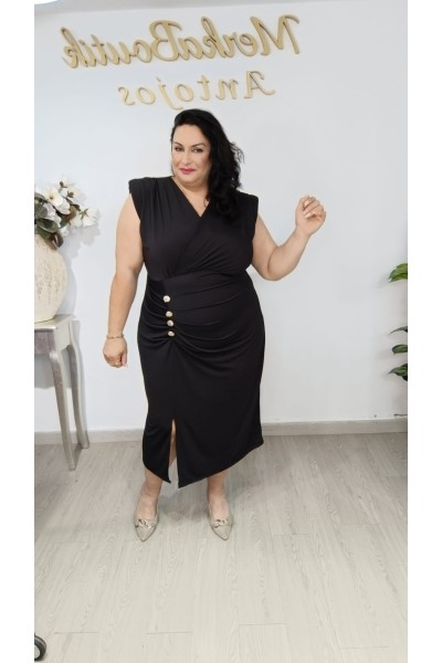 Conjunto Alicrado Botones Merche | Talla única 48 a 54