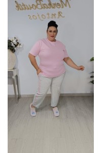 Conjunto Pata Ancha Reyes | Conjunto Mujer Curvy | Merkaboutik