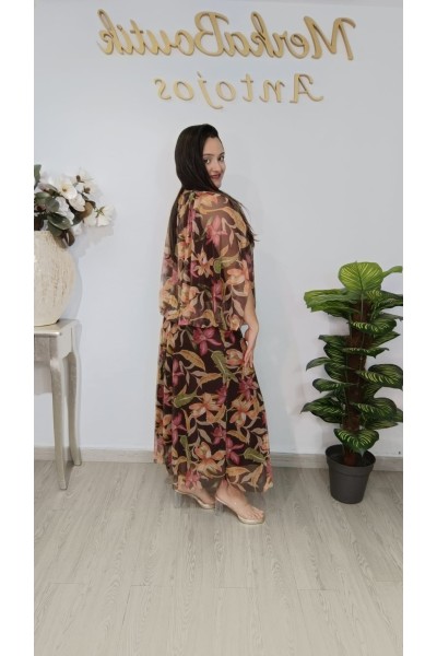 Conjunto gasa de falda Petunia | Look elegante y fluido