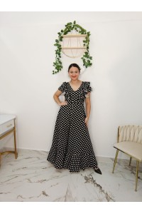 Bata Antonia Lunar Turquesa | Moda flamenca elegante