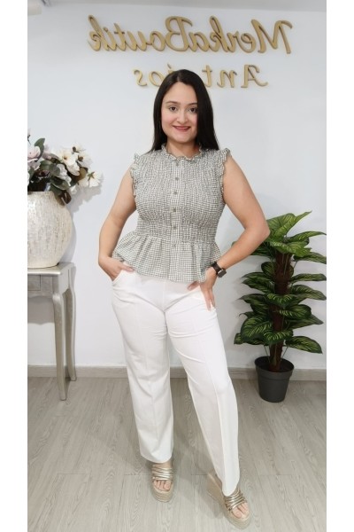 Camisa Vichy Valentina | Fresca, femenina y con estilo