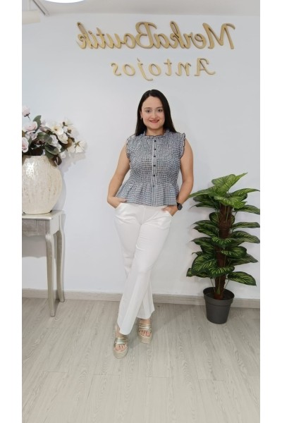 Camisa Vichy Valentina | Fresca, femenina y con estilo