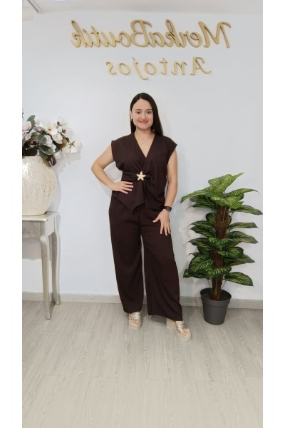 Conjunto Rugoso Pata Ancha Estrella de Mar | Elegancia y confort