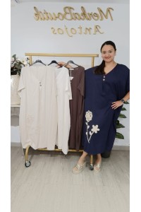 Vestido Amor Floral talla 42 a 54 | Vestido amplio y cómodo