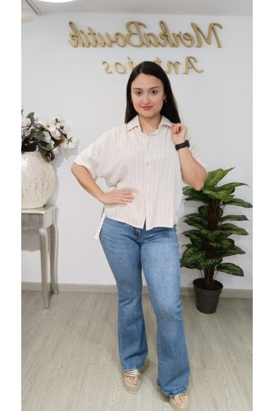 Camisa Rayas Linares talla 42 a 50 | Fresca y versátil