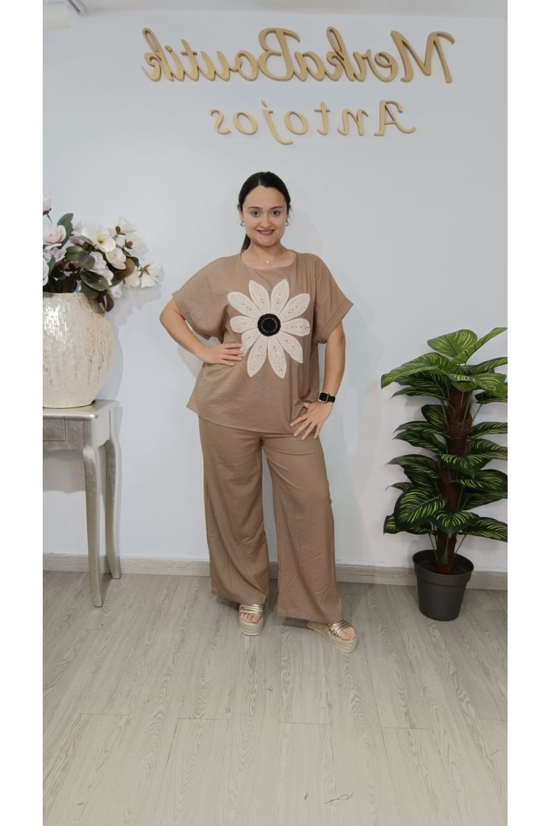 Conjunto Margarita Croché 42 a 50 | Cómodo y original