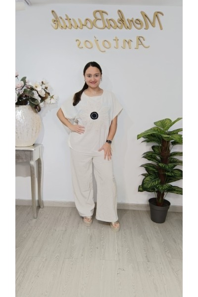 Conjunto Margarita Croché 42 a 50 | Cómodo y original