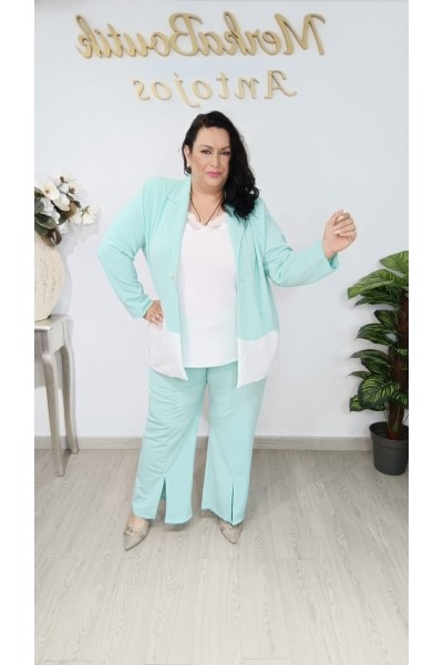 Conjunto Cres Alicrado Bicolor - Elegancia y Estilo