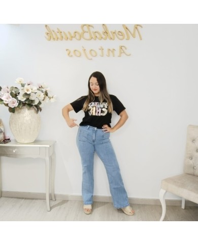 Comprar Vaquero Wide Leg Bargas | Pata Ancha Retro y Tiro Alto