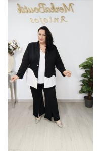 Conjunto Cres Alicrado Bicolor - Elegancia y Estilo
