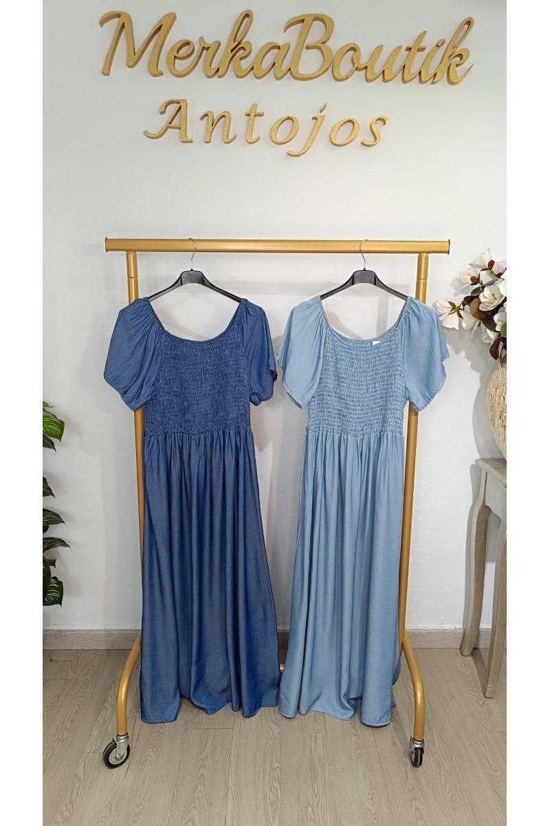 Vestido Vaquero Camila | Vestido largo cómodo y favorecedor