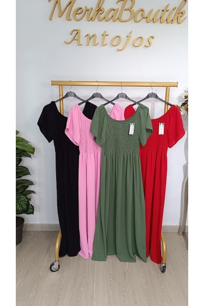 Vestido Cres Alicrado Tatiana | Largo, cómodo y favorecedor