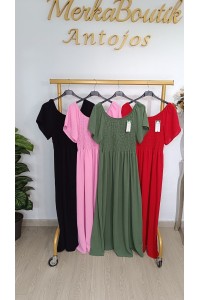 Vestido Cres Alicrado Tatiana | Largo, cómodo y favorecedor