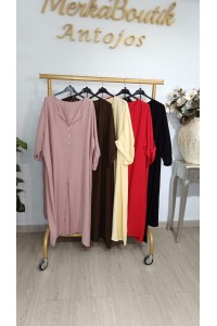 Conjunto Cres-Lino Blusa Larga Yasmina | Cómodo y elegante