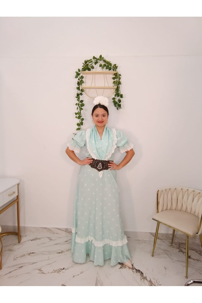 Bata Lunar Davinia | Moda flamenca elegante con lunares