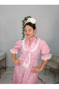 Bata Lunar Davinia | Moda flamenca elegante con lunares