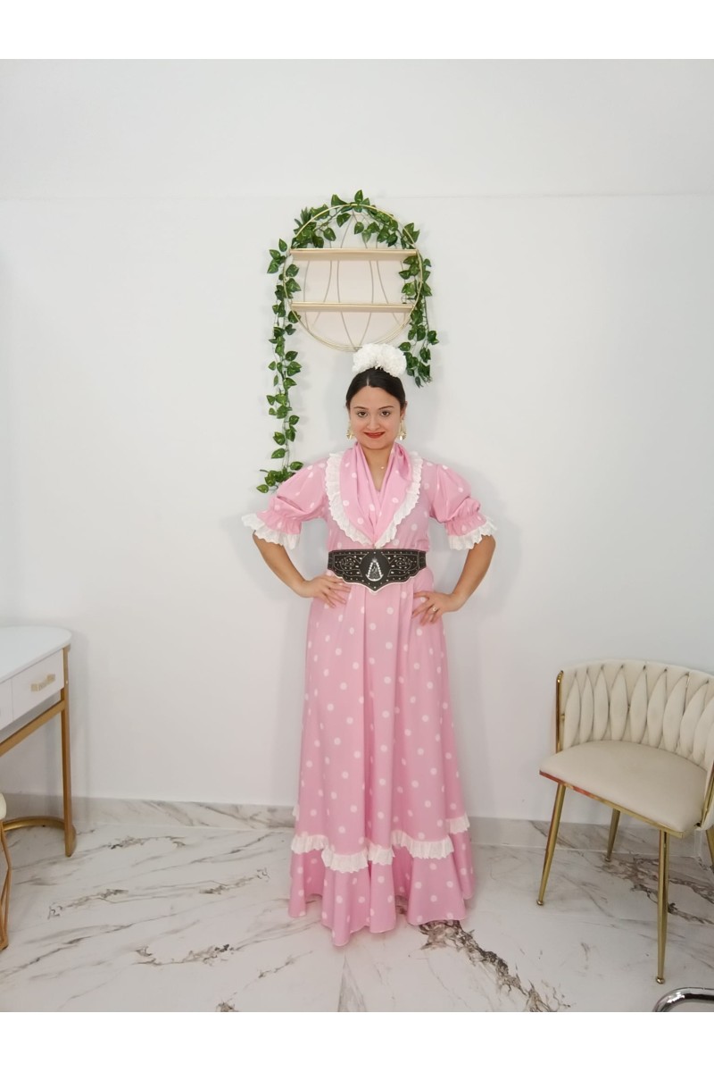 Bata Lunar Davinia | Moda flamenca elegante con lunares