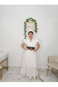 Bata Encaje Troquelado | Elegancia para romería y feria