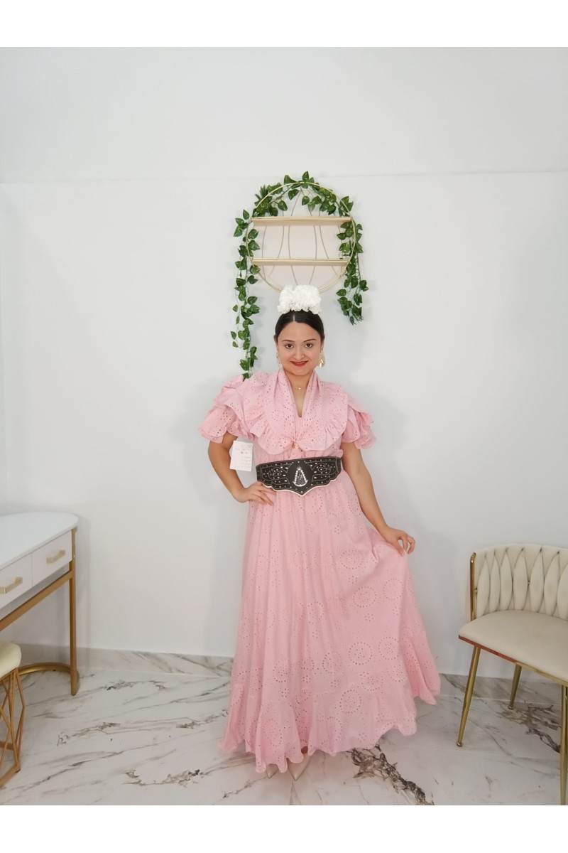 Bata Encaje Troquelado | Elegancia para romería y feria