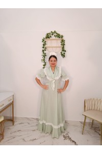 Bata Vichi Piquillo | Bata de romería elegante