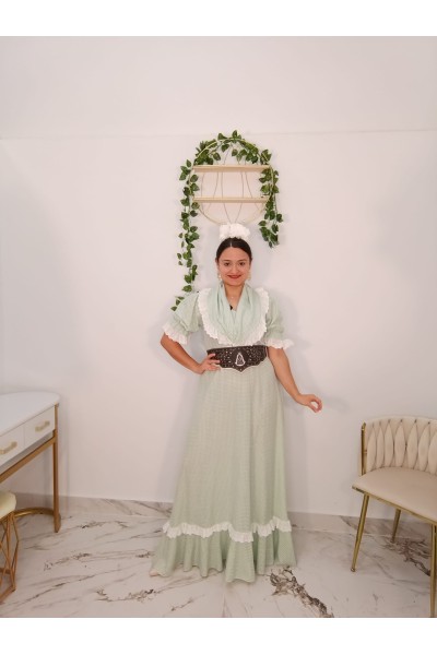 Bata Vichi Piquillo | Bata de romería elegante