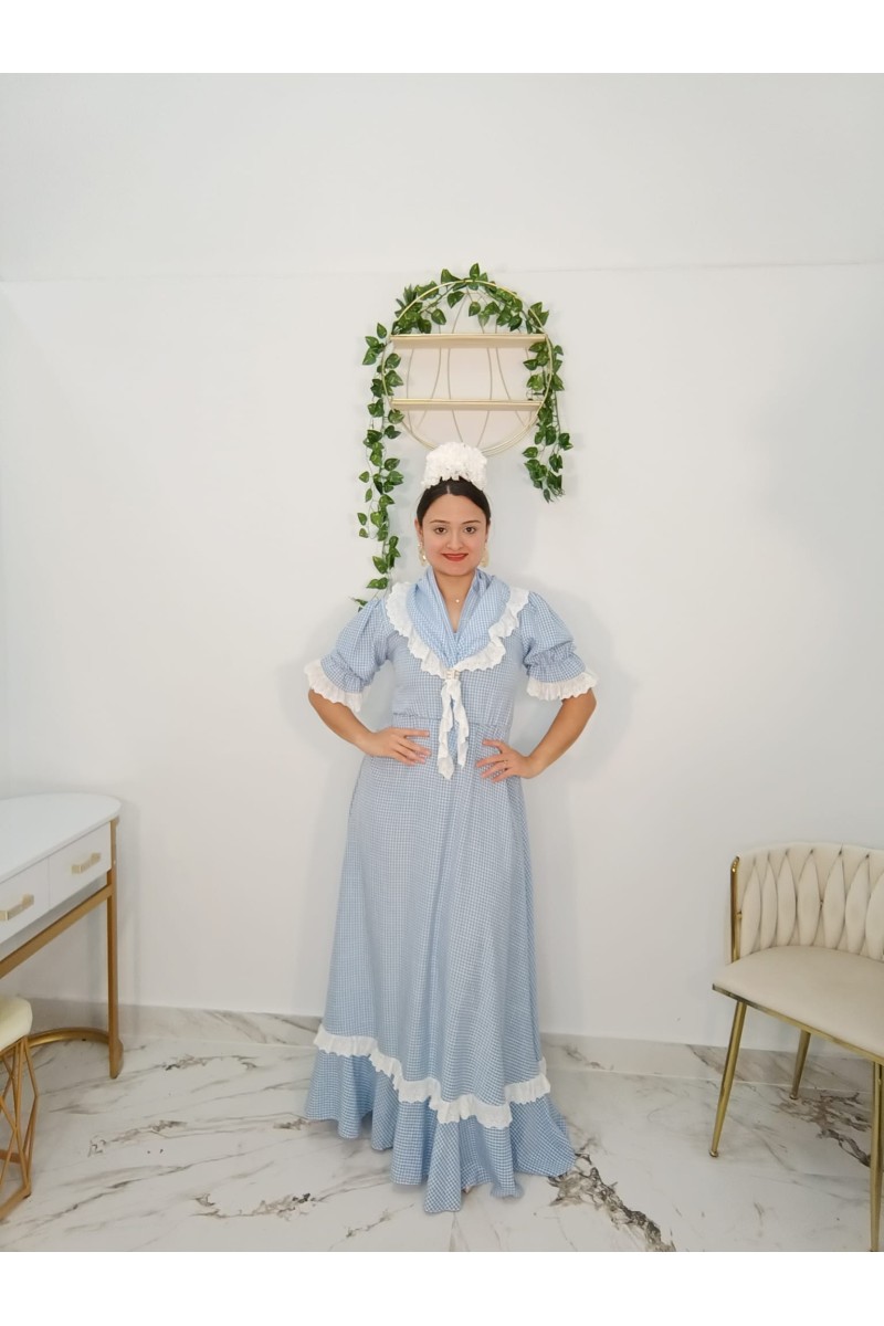 Bata Vichi Piquillo | Bata de romería elegante